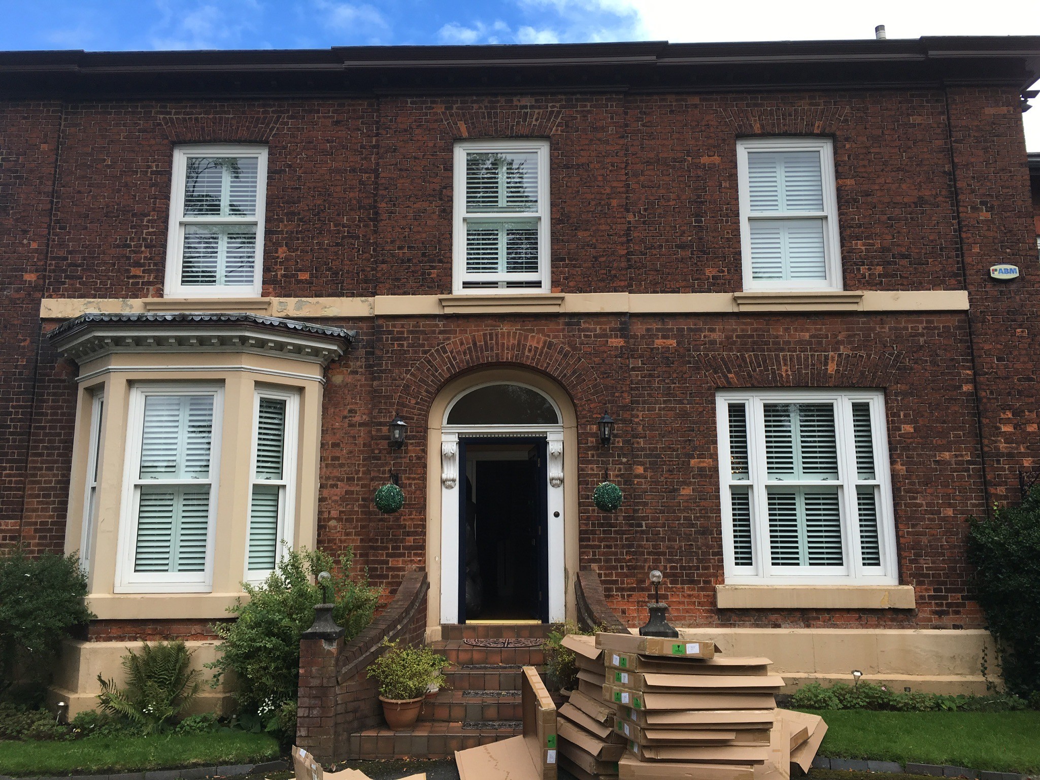 Bright White Shutters Throughout In Penketh, Warrington Absolute Shutters